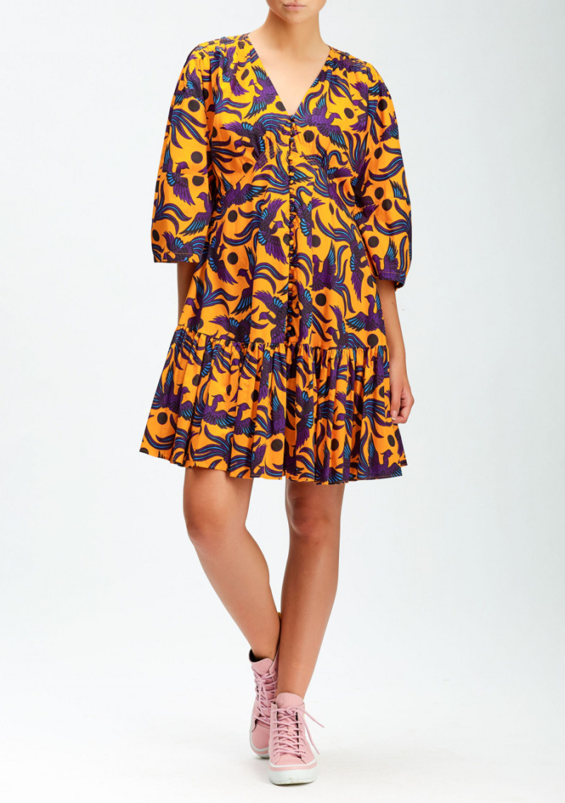 Платье, 2RO128, оранжевый