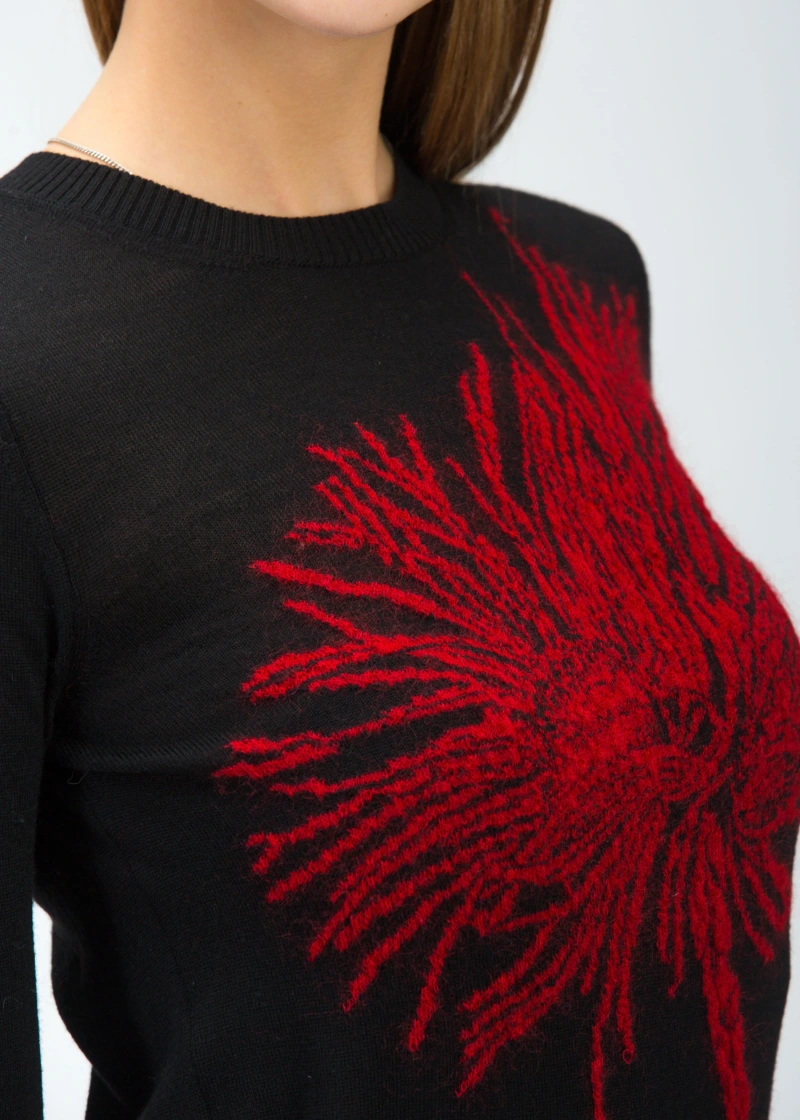 Джемпер, A023 7019, черный