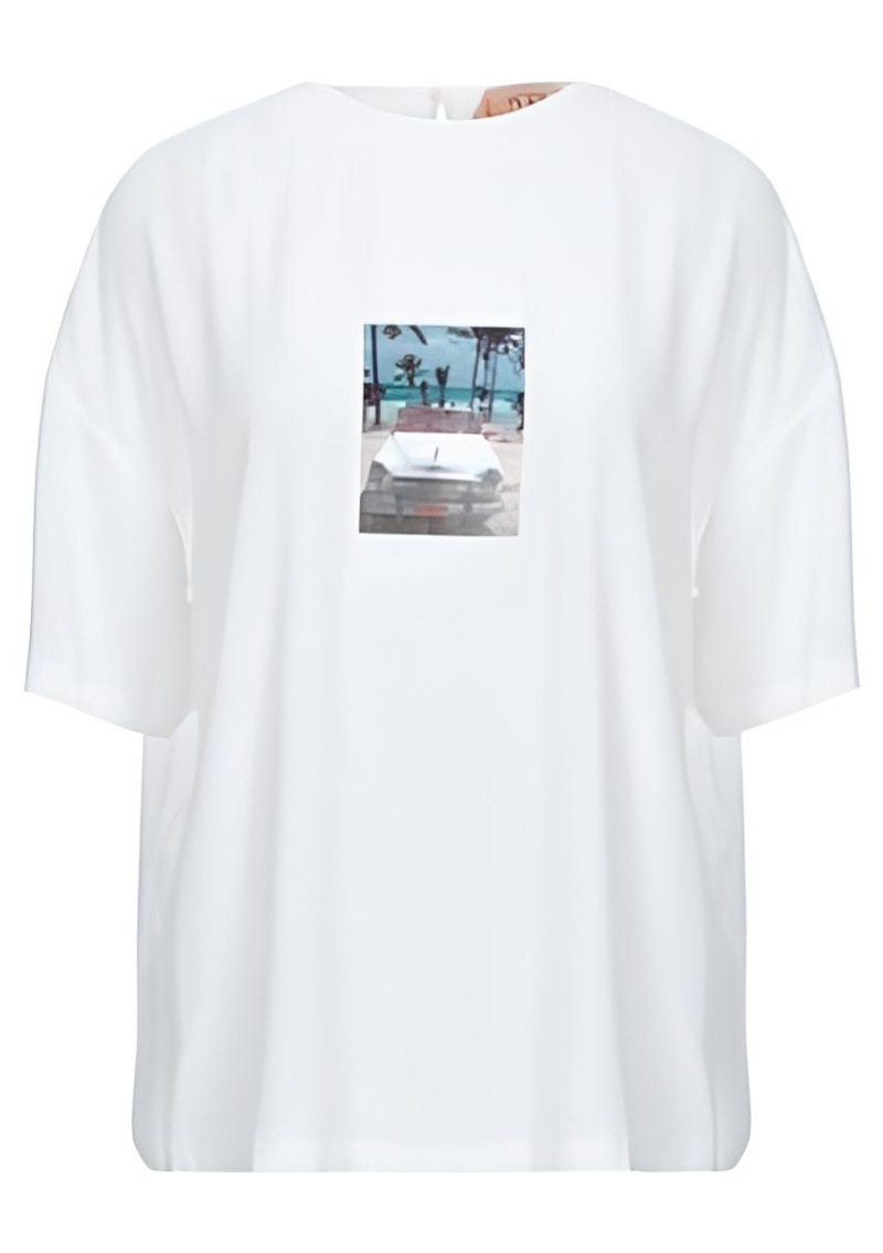 Блуза, G201 5111, молочный