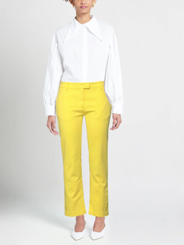 Джинсы, B011 0414, желтый