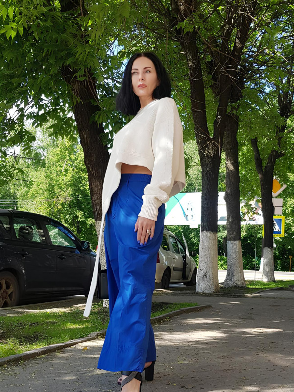 Кюлоты, B031 0036, синий