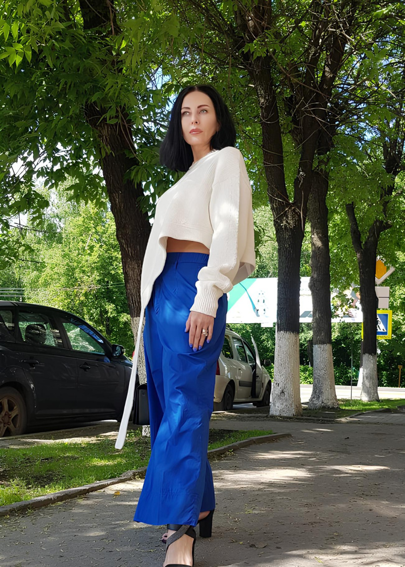 Кюлоты, B031 0036, синий