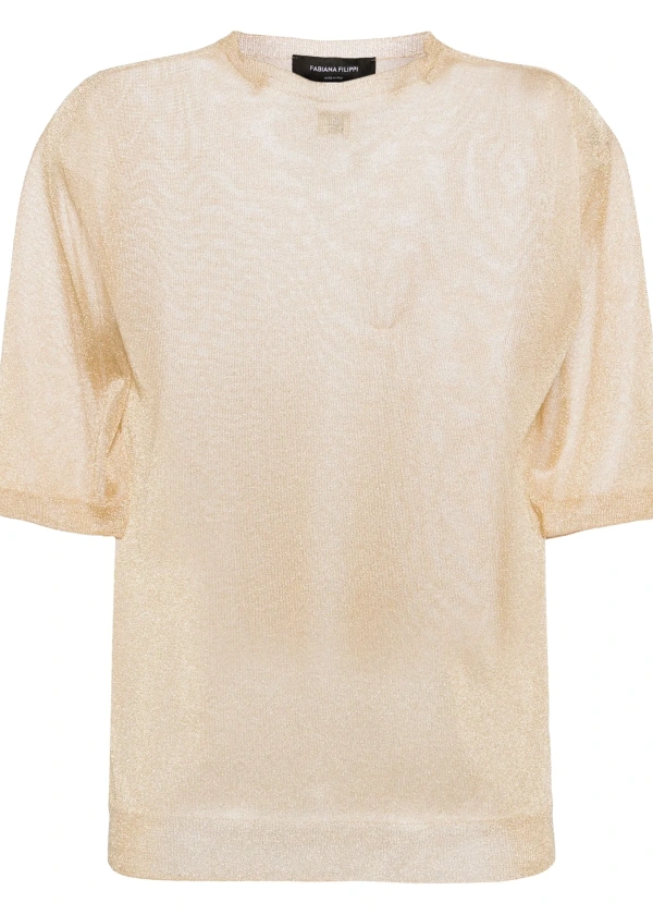 Блуза, MAD274F342, золотистый