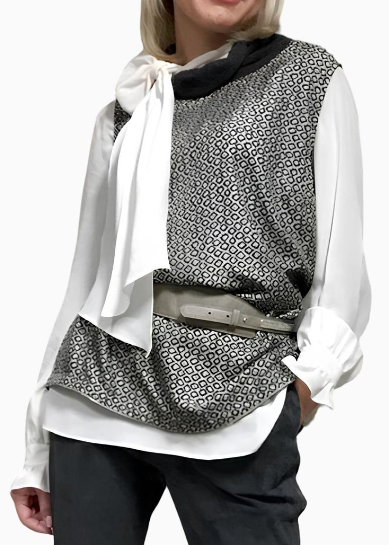 Блуза, TP90914, сер