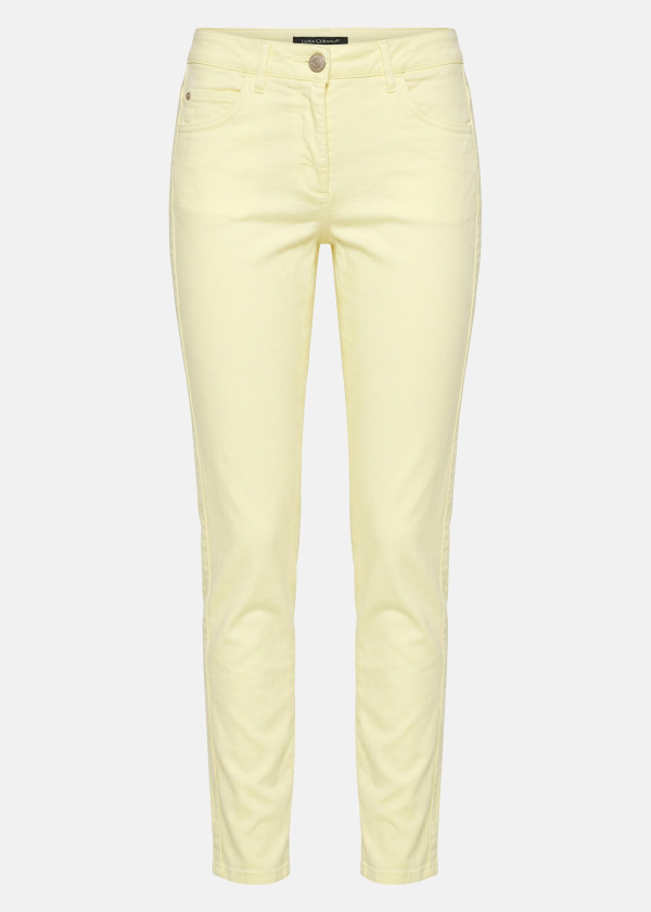 Брюки, 698733/1341, лимонный