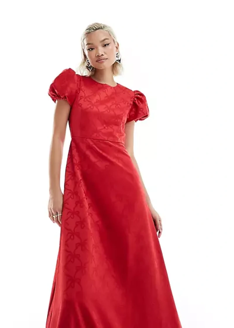 Платье, DR1972RED, красный