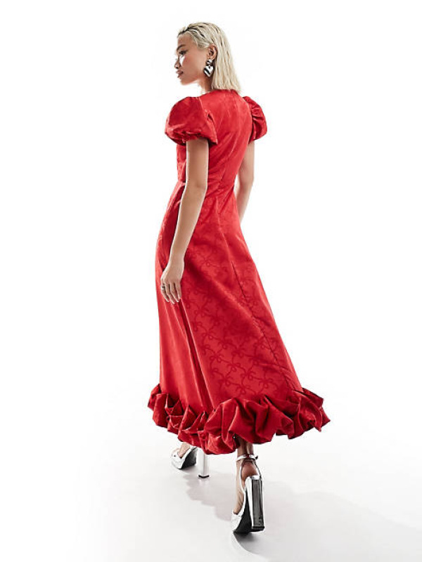 Платье, DR1972RED, красный