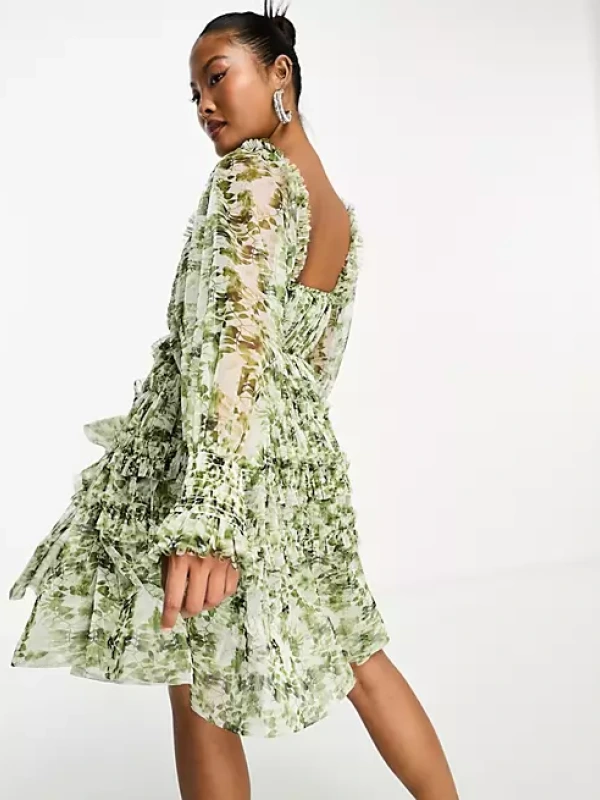 Платье, Jessica Dress, зеленый