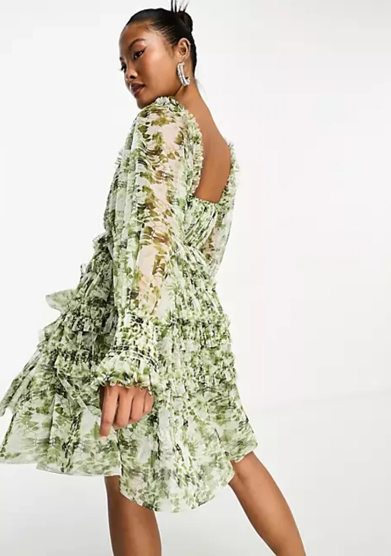 Платье, Jessica Dress, зеленый