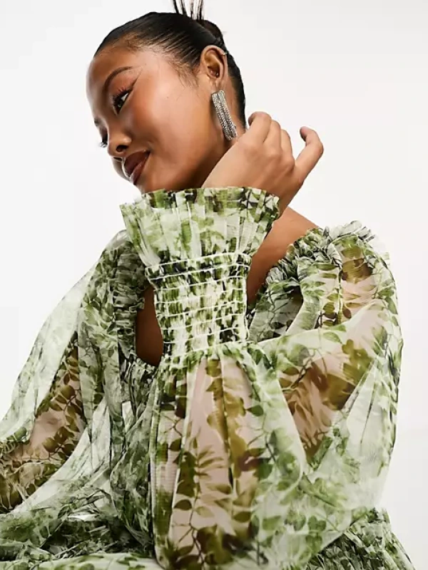 Платье, Jessica Dress, зеленый