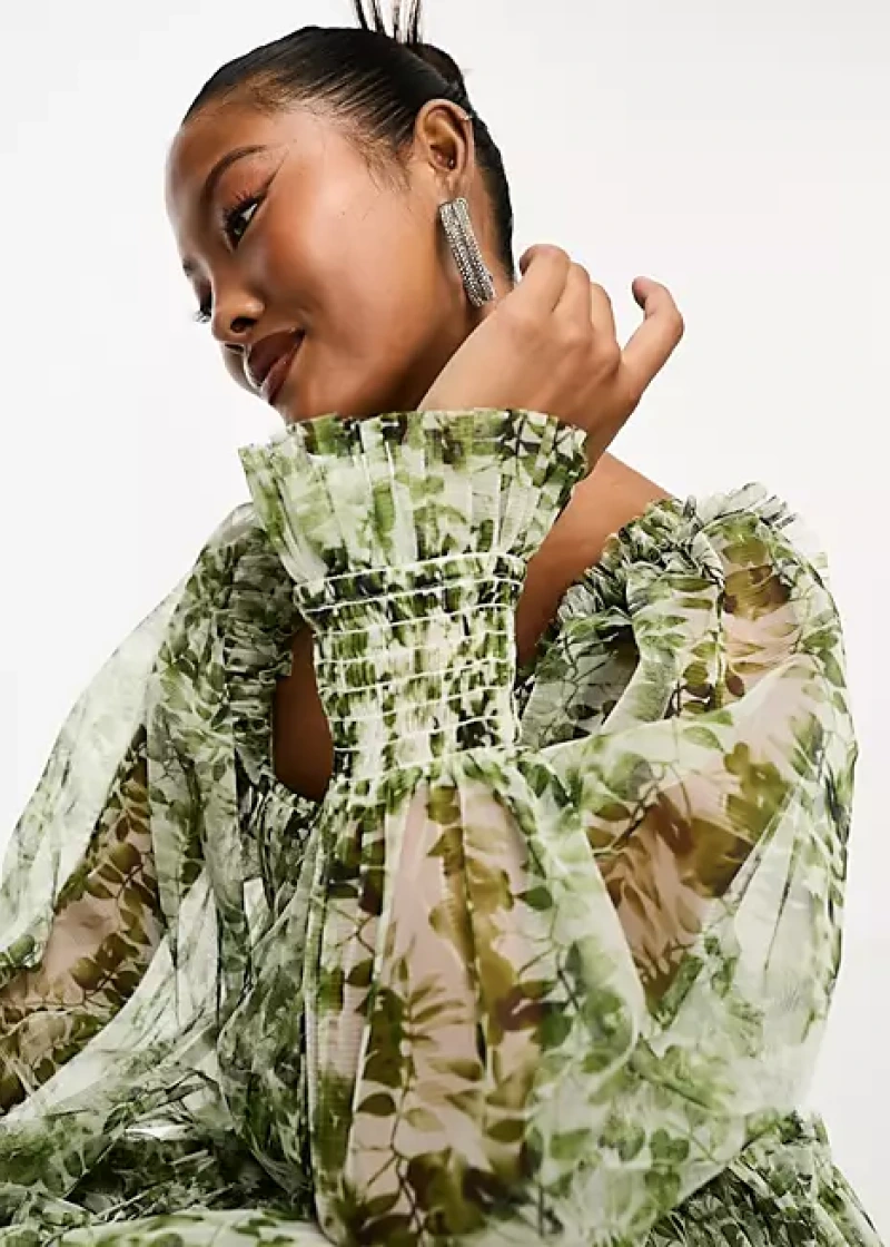Платье, Jessica Dress, зеленый