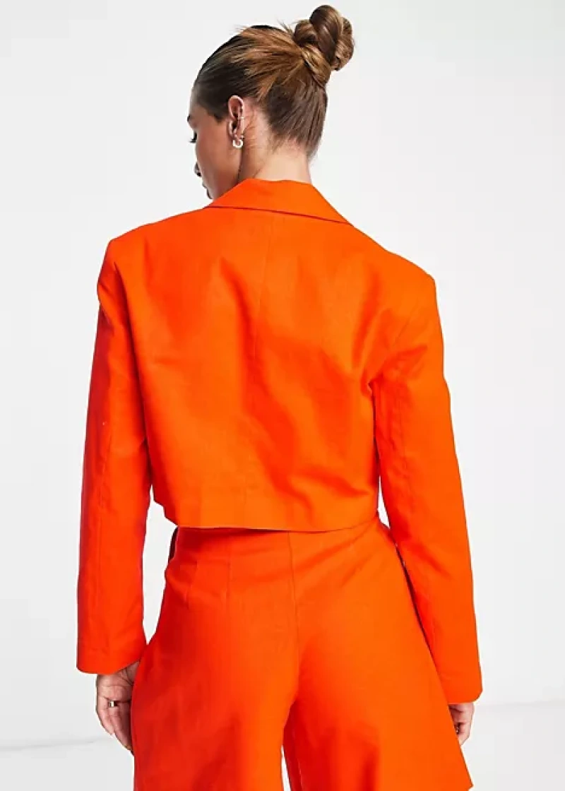 Жакет, 110324098, оранжевый