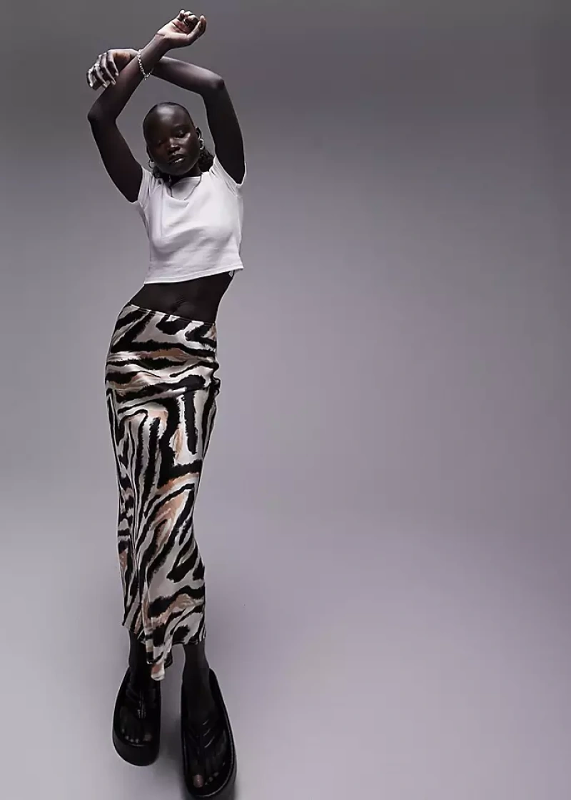 Юбка, 128845728, черно-коричневый