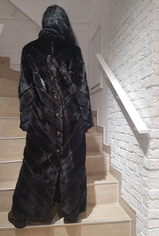 Шуба из норки, Pinko 84995, blackglama