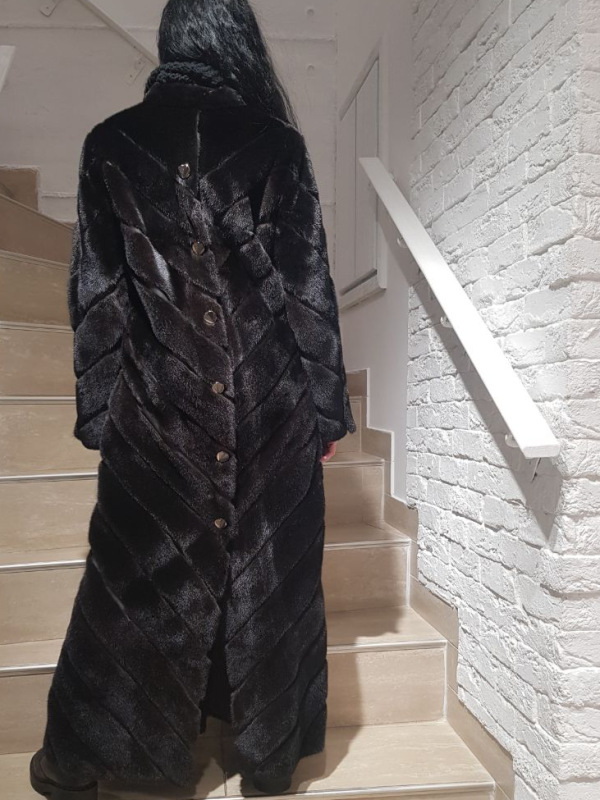 Шуба из норки, Pinko 84995, blackglama