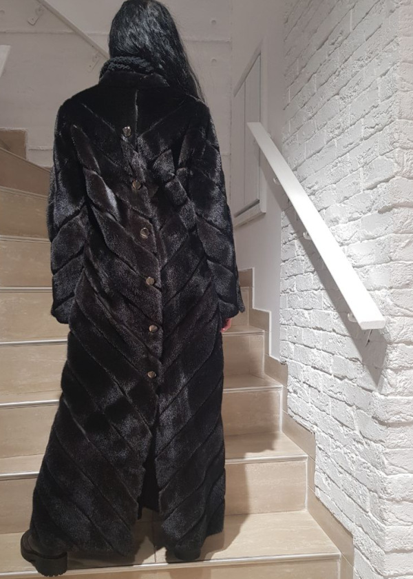Шуба из норки, Pinko 84995, blackglama