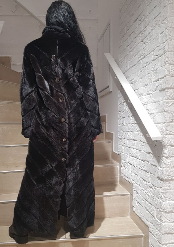 Шуба из норки, Pinko 84995, blackglama