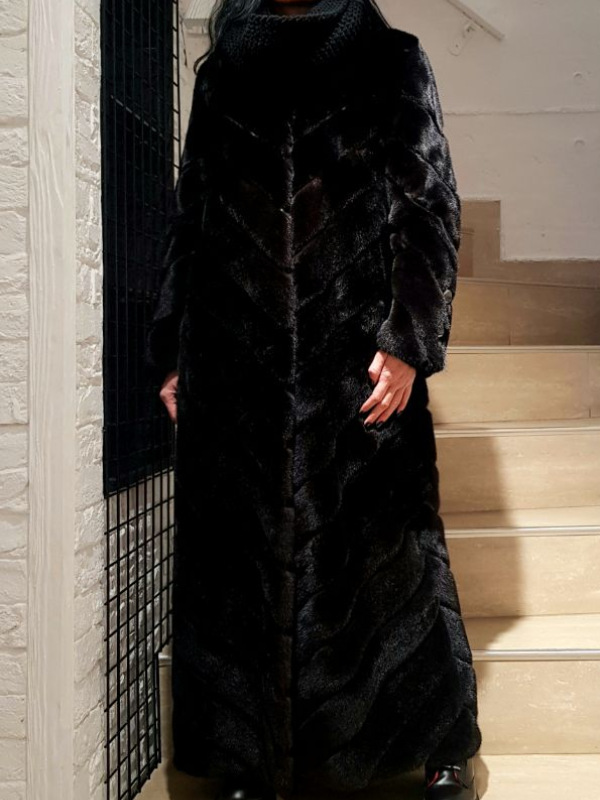 Шуба из норки, Pinko 84995, blackglama