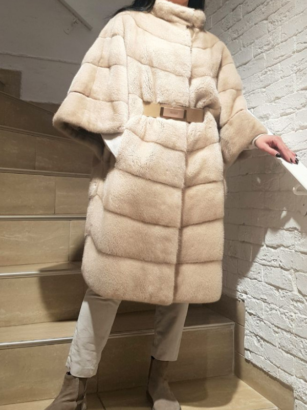 Шуба из норки, List, пастель