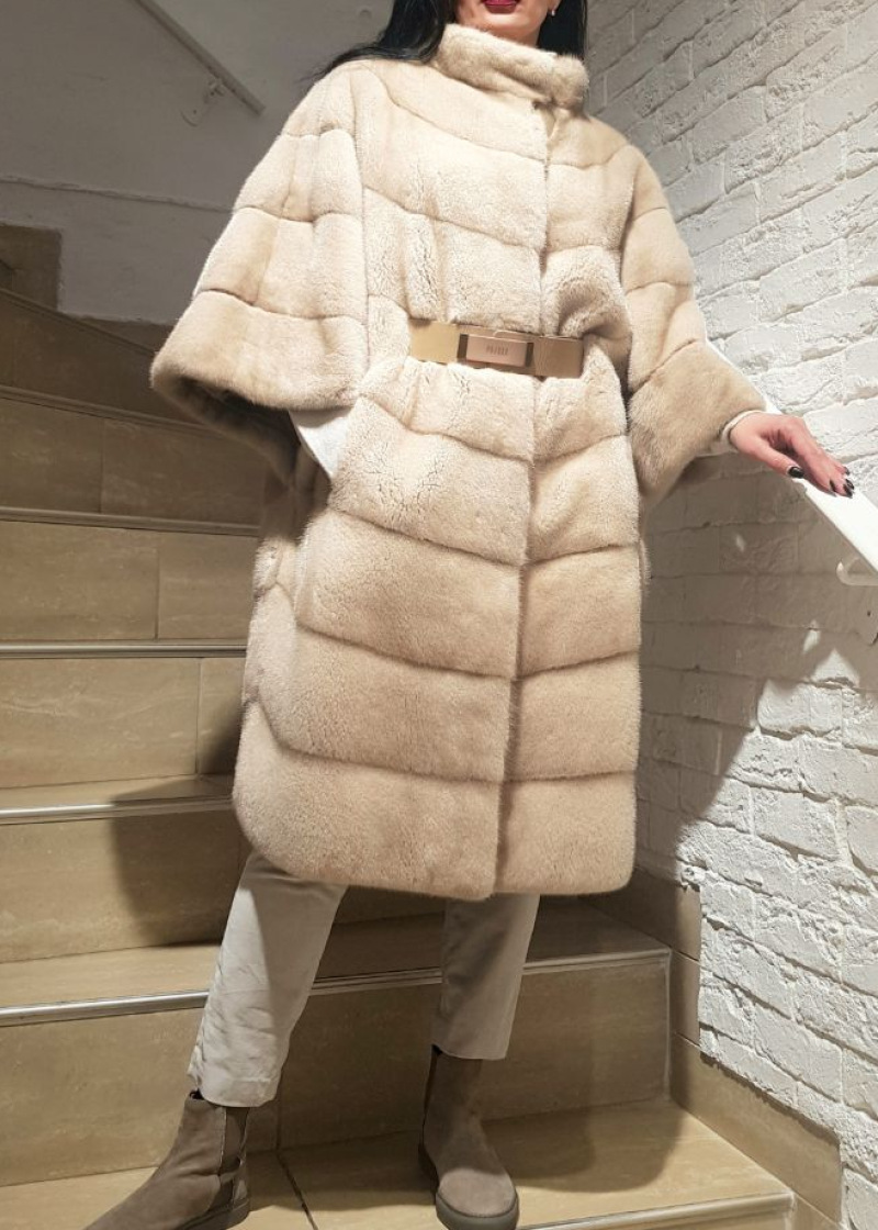 Шуба из норки, List, пастель