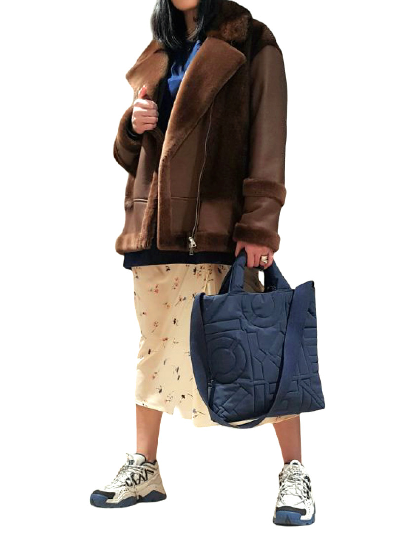 Дубленка из овчины 20025/200 brown/бронза